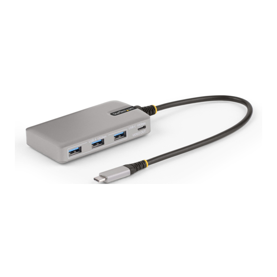 StarTech.com HB31C3A1CDPPD3 Quick Start Manual