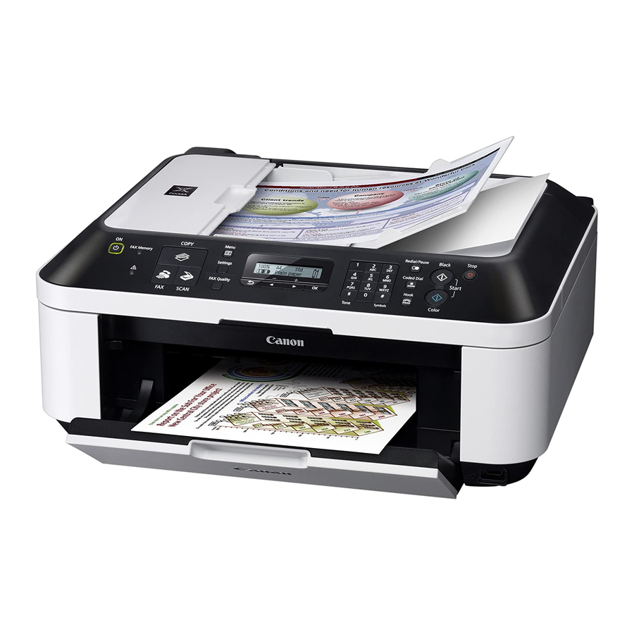 Canon PIXMA MX360 Function Manual