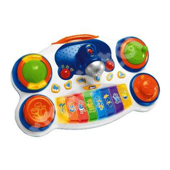 Chicco 68288 - DJ Piano Learning Toys Manuals