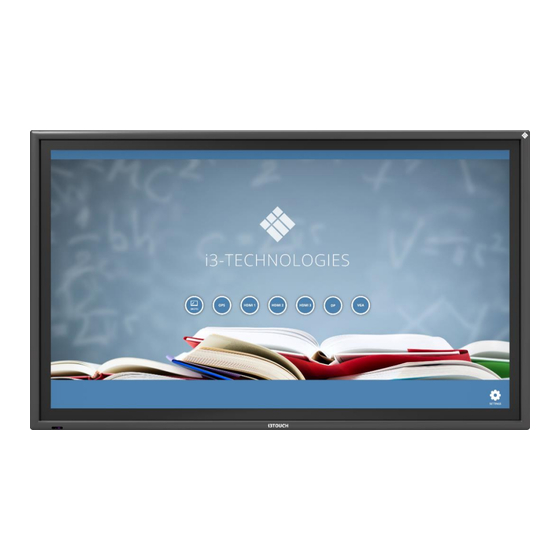 i3TOUCH E1070T10 User Manual