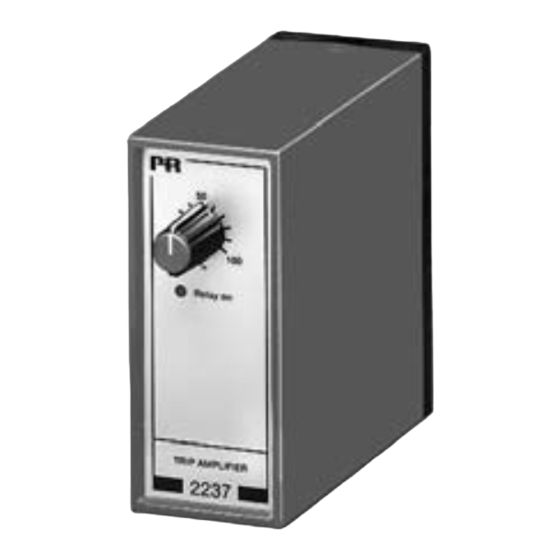 PR Elecronics 2237 Manual