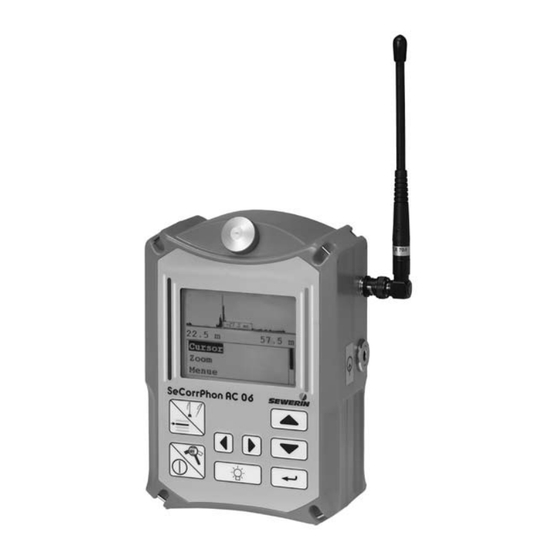 sewerin SeCorrPhon AC 06 Operating Instructions Manual
