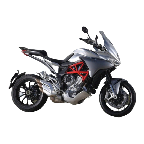 AGUSTA Turismo Veloce 800 LU550 Maintenance Manual