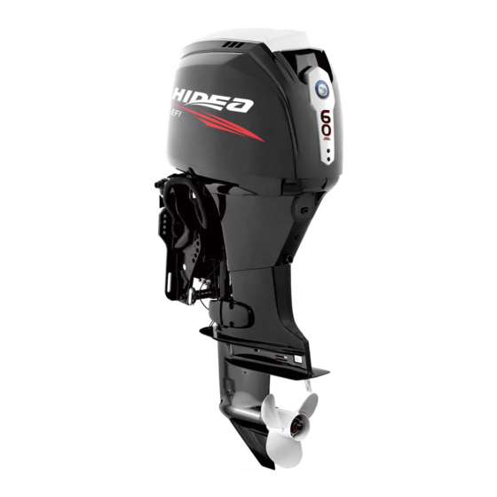 Hidea F60 Owner's Manual