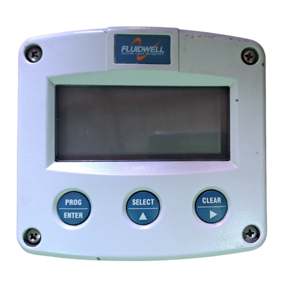 Fluidwell F090-A-PL Manual