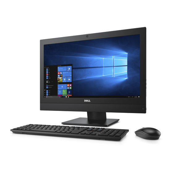 Dell OptiPlex 5250 All-In-One Owner's Manual