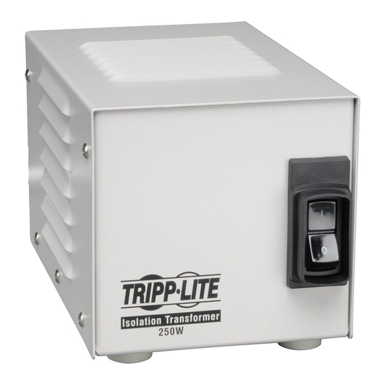 Tripp Lite IS Medical Grade IS250HG Instructions