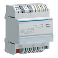 Hager TXA114 Quick Start Manual