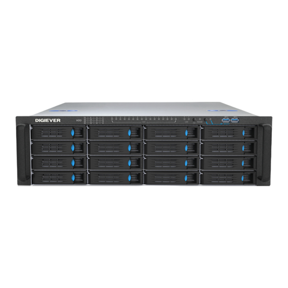 Digiever DS-16300-RM UHD Series Quick Installation Manual