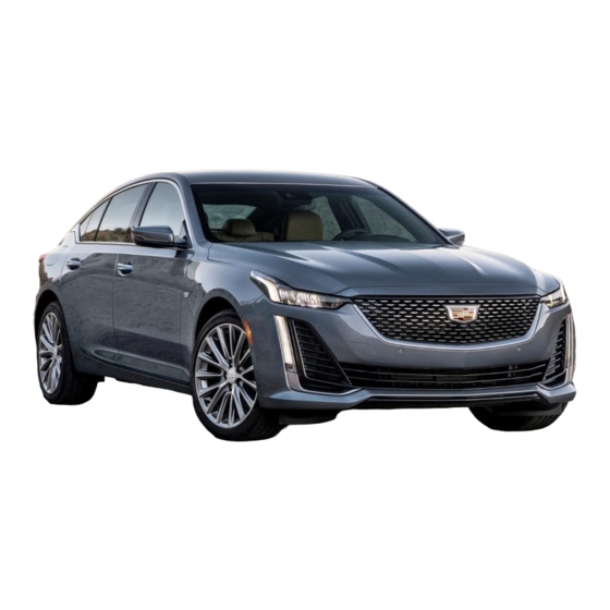 Cadillac CT5 2021 Convenience/Personalization Manual