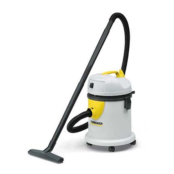 Kärcher A 2150 Manual