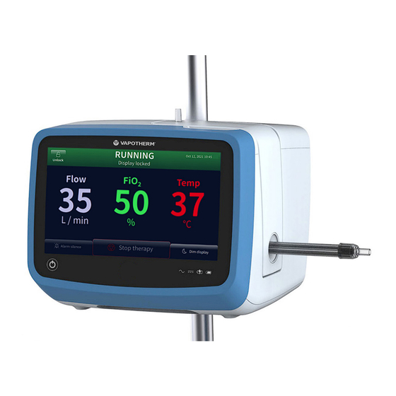 Vapotherm HVT 2.0 Instructions For Use Manual
