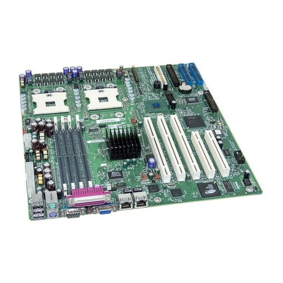Intel SE7500CW2 Product Manual