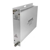 Comnet FVT10 Installation And Operation Manual