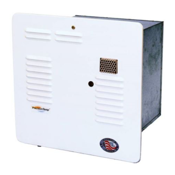 PrecisionTemp RV-500 Installation And Operating Instructions Manual