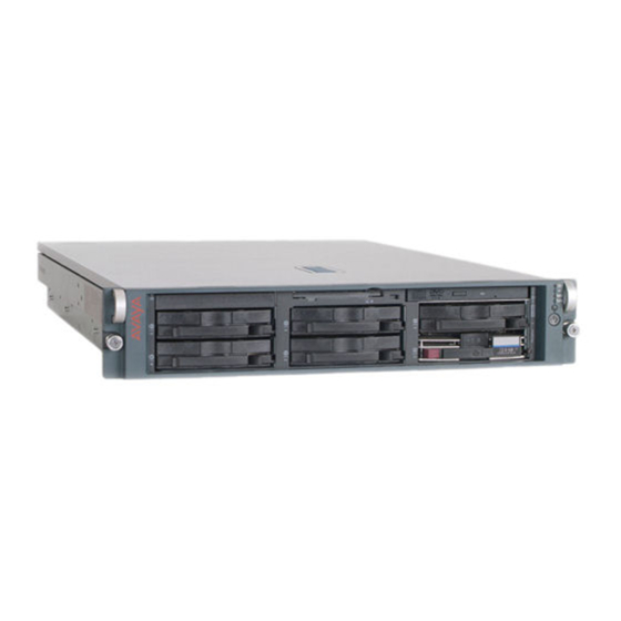 Avaya S8700-Series Installing And Configuring