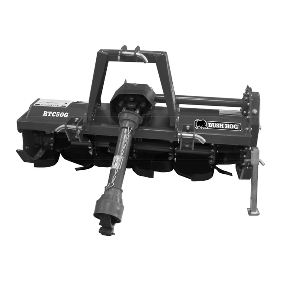 Bush Hog RTC50G Operator's Manual