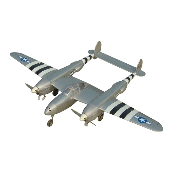 Nitroplanes P-38 LIGHTNING Manual
