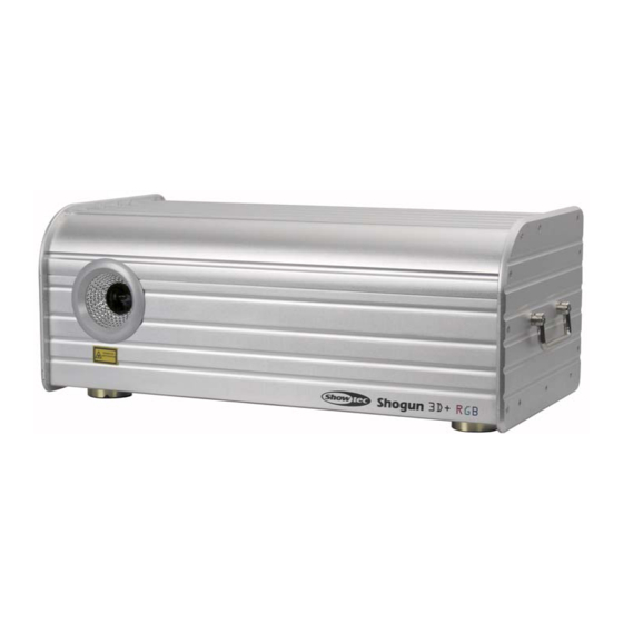 Show Tec Shogun 3D+RGB Measuring Manuals