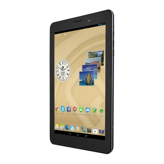 Prestigio MultiPad 4 Quick Start Manual
