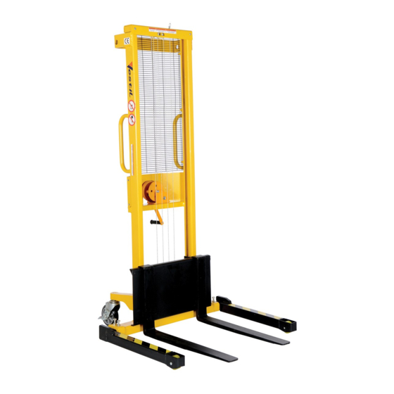Vestil VWS-770-AA Manual