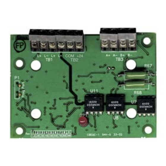 Tyco FC410DIM Quick Start Manual