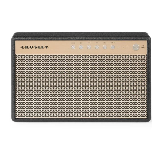 Crosley CR3112A Instruction Manual