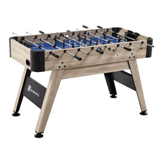 MD SPORTS FS054Y23001 Foosball Table Manuals