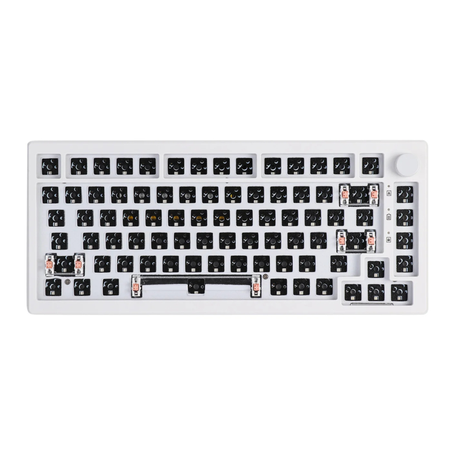 EPOMAKER Aura75 - Triple-mode Hot-swappable RGB Mechanical Keyboard Quick Manual