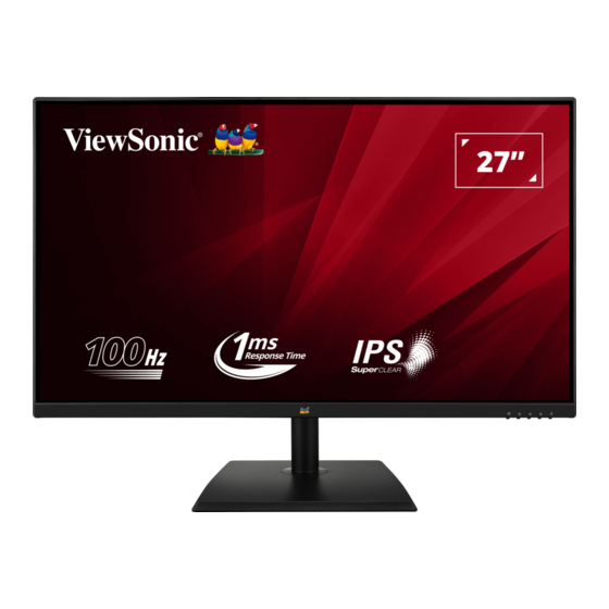 ViewSonic VA2736-MH User Manual