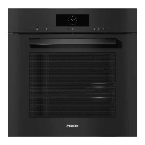 Miele DGC 7865 HC Pro Operating And Installation Instructions