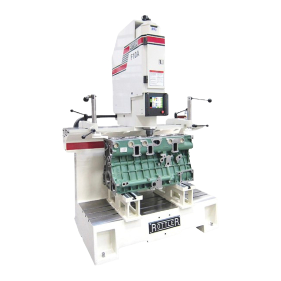 Rottler F9A Operation Manual