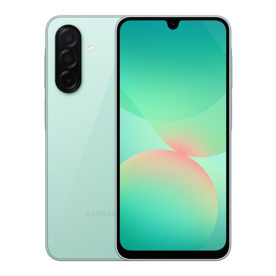 Samsung Galaxy A26 Manuals
