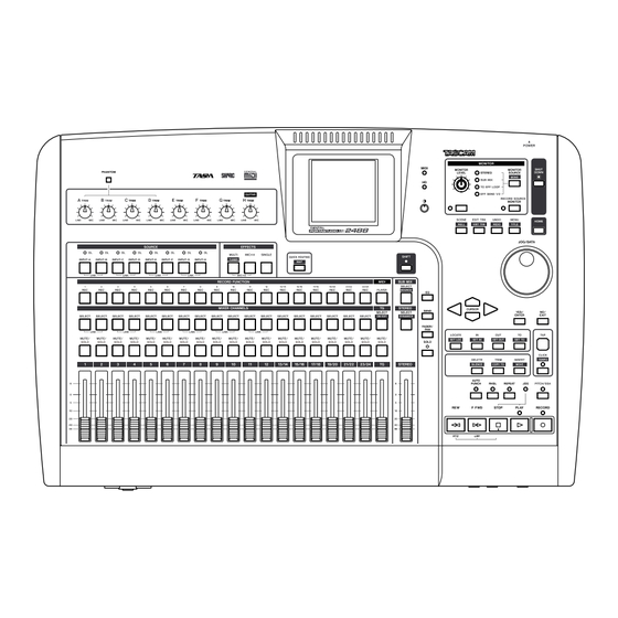 Tascam 2488 Reference Manual