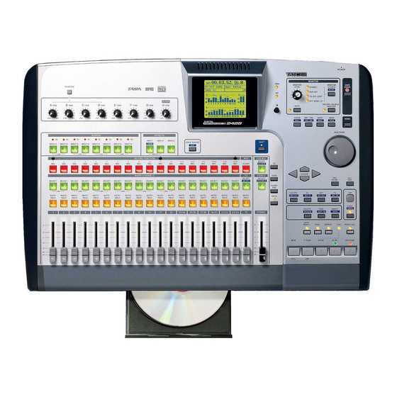 Tascam 2488 Quick Start Manual