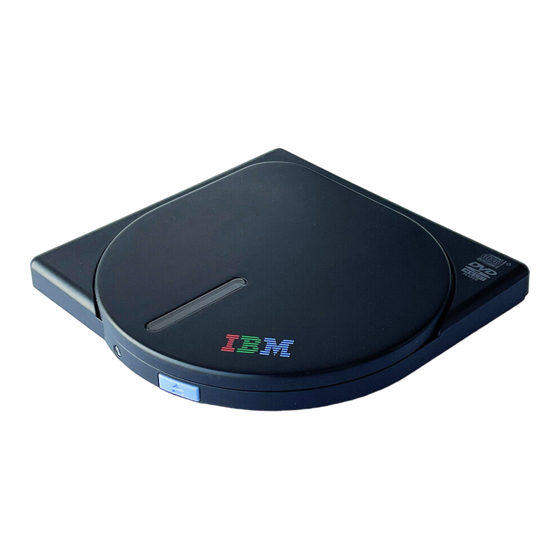 IBM USB 2.0 CD-RW/DVD-ROM Combo Drive User Manual