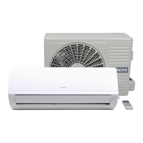 Hitachi RAK-18PPA Installation Manual