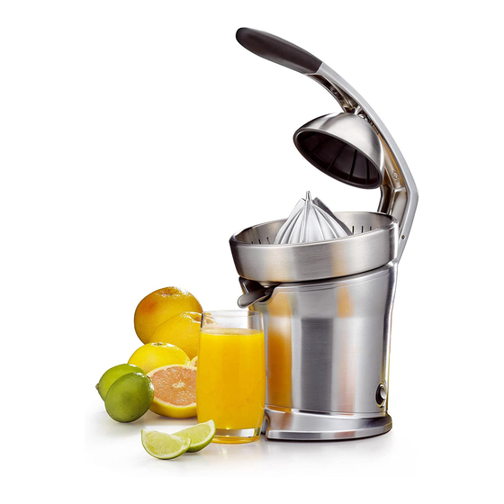 Gastroback Design Citrus Juicer Advanced Manuals