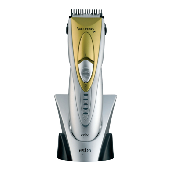 Exido Rechargeable Hairtrimmer 238-002 Specifications