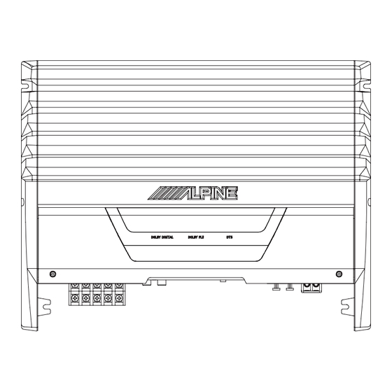 Alpine mra-d550 Service Manual