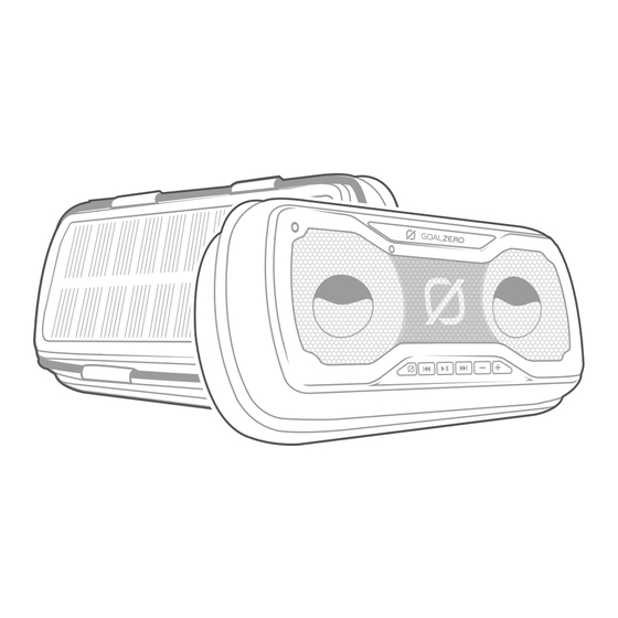 GOAL ZERO Rockout 2 Solar User Manual