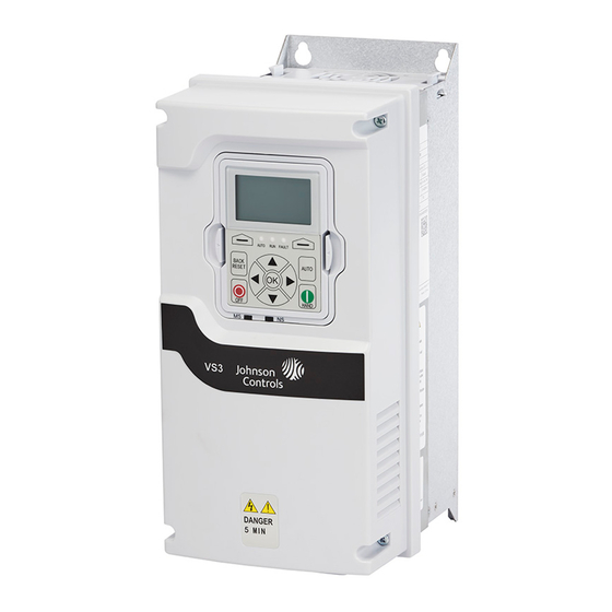 Johnson Controls VS3-005-4-UL1-0 Quick Start Manual