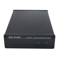 Mat-Tuner mAT-30 Settings Manual