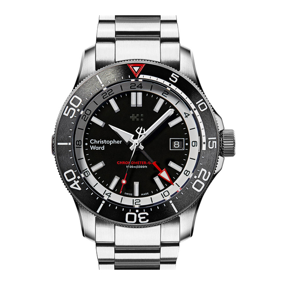 Christopher Ward C60 Elite GMT 1000 Watch Manuals