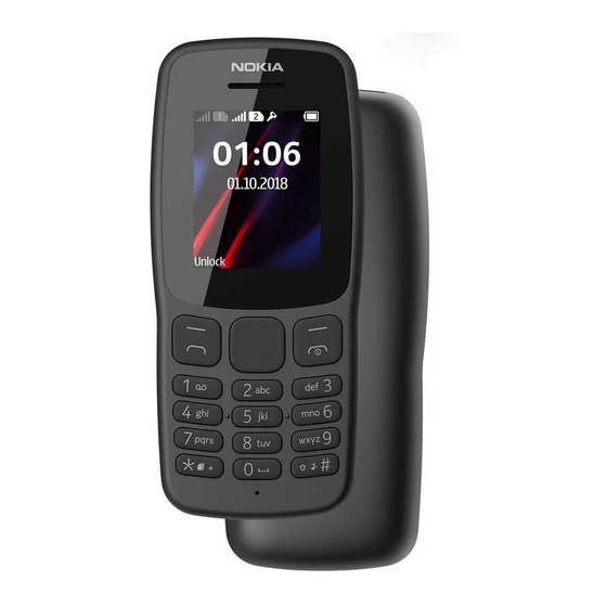 Nokia 106 2018 Basic Mobile Phone Manuals