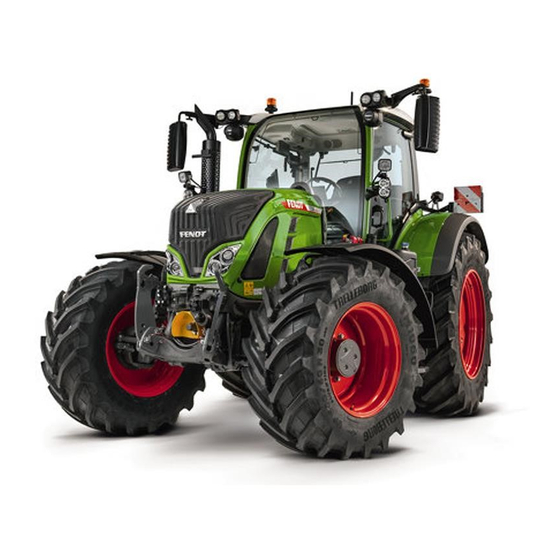 AGCO FENDT FAVORIT 700 Vario Manuals