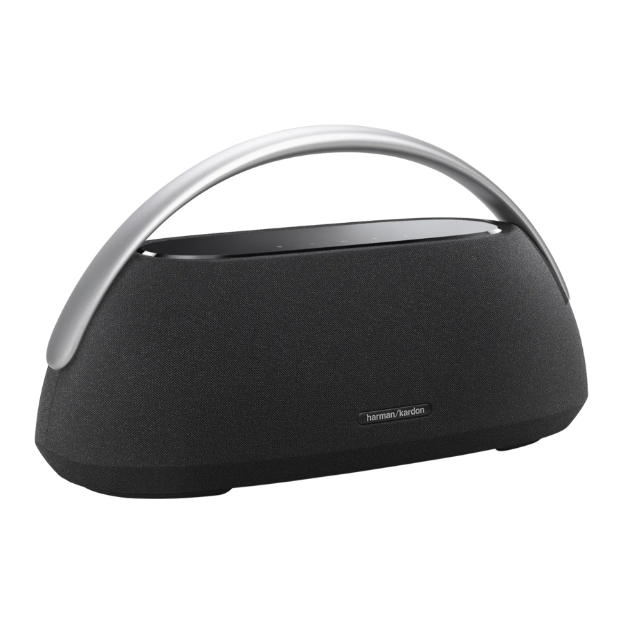 Harman Kardon GO + PLAY 3 Manual
