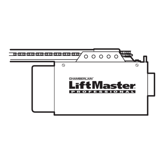 Chamberlain LiftMaster Security+ 1356 1/2HP Manuals