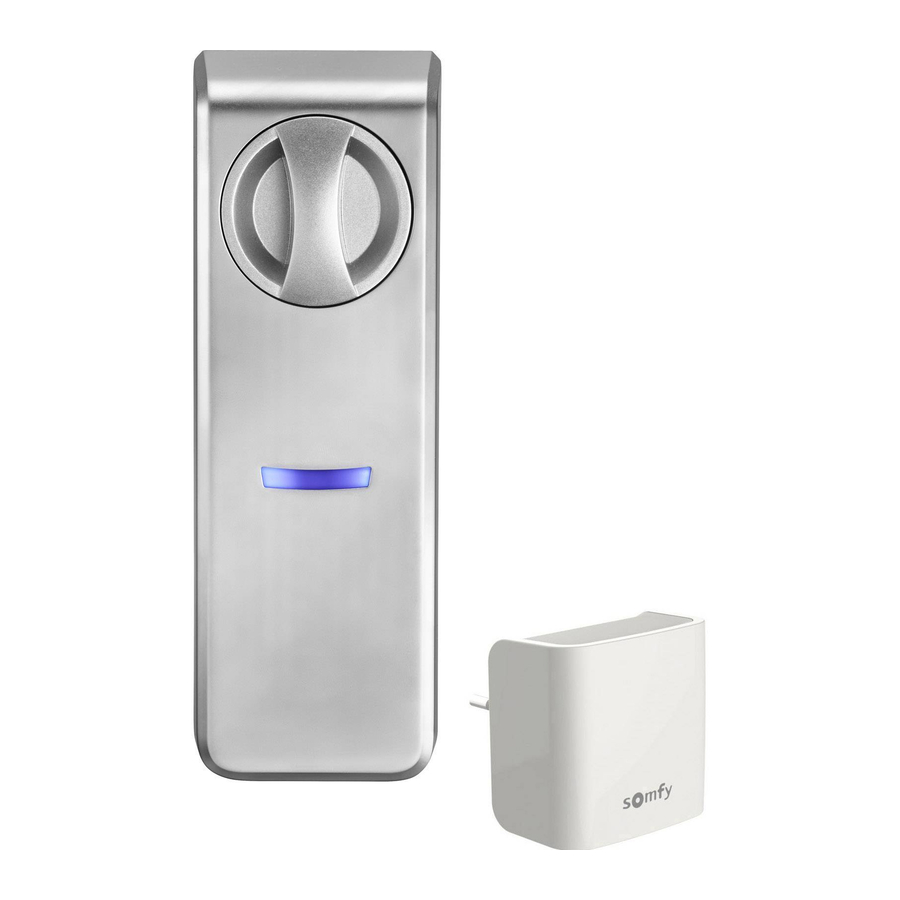 SOMFY Doorlock Quick Start Manual
