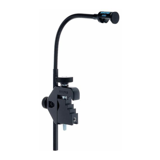 Shure A98D Manual